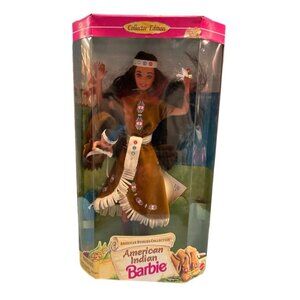 Barbie Native American Indian American Stories Doll 14715 Mattel 1995  NIB